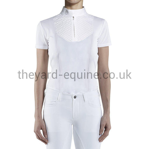 Vestrum Short Sleeve Competition Shirt - Halstatt White-Show Shirt-Vestrum-XS-White-The Yard
