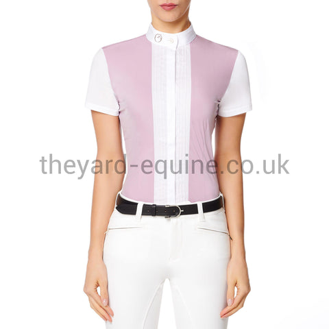 Vestrum Short Sleeve Competition Shirt - Medan Light Pink-Show Shirt-Vestrum-XS-Light Pink-The Yard