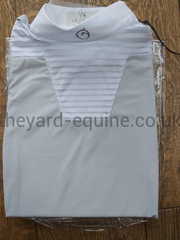 Vestrum Short Sleeve Competition Shirt - Zagabria Light Grey-Show Shirt-Vestrum-XS-Light Grey-The Yard
