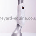 eQuick eKur Dressage Boots-Dressage Boots-eQuick-Small-White/White QR Stick-Front-The Yard