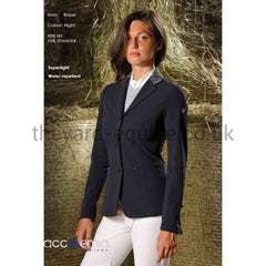 Accademia Italiana Women's Competition Jacket - Navy-Competition Jackets-Accademia Italiana-UK8-Navy-The Yard