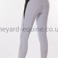 Accademia Italiana Women's Spindly Power Grip Breeches - White-Breeches-Accademia Italiana-UK6-White-The Yard