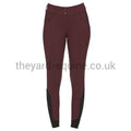 Cavalleria Toscana Breeches - American Breeches FULL GRIP BORDEAUX-Breeches-CT-UK4/IT36-BURGUNDY 3700-The Yard