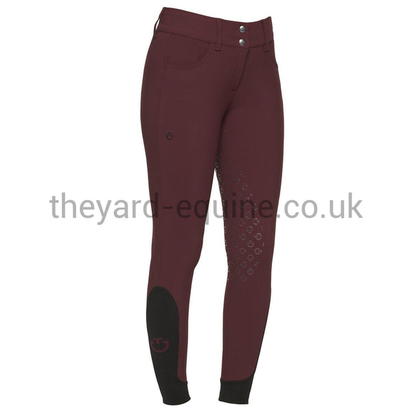 Cavalleria Toscana Breeches - American Breeches FULL GRIP BORDEAUX-Breeches-CT-UK4/IT36-BURGUNDY 3700-The Yard