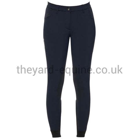 Cavalleria Toscana Breeches - CT RS Breeches Knee Grip NAVY-Breeches-CT-UK4/IT36-NAVY-The Yard