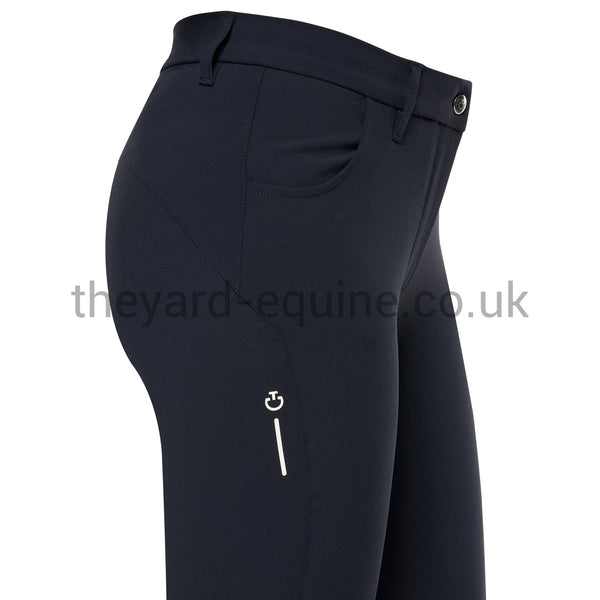 Cavalleria Toscana Breeches - CT RS Breeches Knee Grip NAVY-Breeches-CT-UK4/IT36-NAVY-The Yard