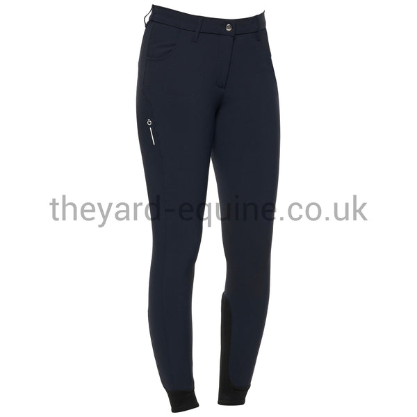 Cavalleria Toscana Breeches - CT RS Breeches Knee Grip NAVY-Breeches-CT-UK4/IT36-NAVY-The Yard