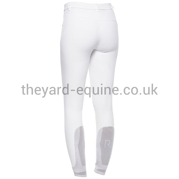 Cavalleria Toscana Breeches - CT RS Breeches Knee Grip WHITE-Breeches-CT-UK4/IT36-White-The Yard