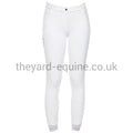 Cavalleria Toscana Breeches - CT RS Breeches Knee Grip WHITE-Breeches-CT-UK4/IT36-White-The Yard