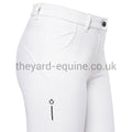 Cavalleria Toscana Breeches - CT RS Breeches Knee Grip WHITE-Breeches-CT-UK4/IT36-White-The Yard