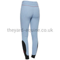 Cavalleria Toscana Breeches - CT Team Red Stripe High Waist Knee Grip BABY BLUE-Breeches-CT-UK4/IT36-Baby Blue-The Yard