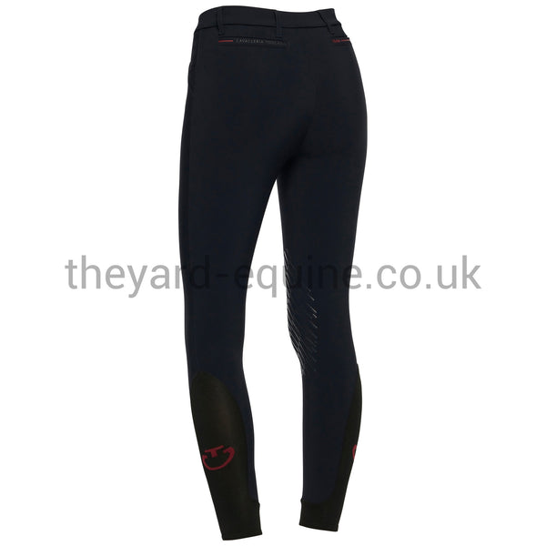 Cavalleria Toscana Breeches - CT Team Red Stripe Knee Grip NAVY-Breeches-CT-UK4/IT36-Navy-The Yard