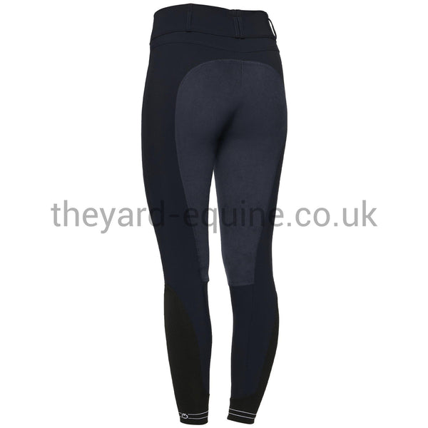 Cavalleria Toscana Breeches - High Waist Full suede seat NAVY-Breeches-CT-UK4/IT36-Navy-The Yard