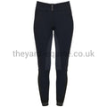 Cavalleria Toscana Breeches - High Waist Full suede seat NAVY-Breeches-CT-UK4/IT36-Navy-The Yard