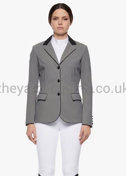 Cavalleria Toscana Competition Jacket - GP Grey 8980-Competition Jackets-CT-UK4 / IT36-Grey 8980-The Yard