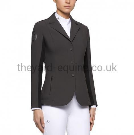 Cavalleria Toscana Competition Jacket - Tech Knit Dark Grey-Competition Jackets-CT-UK4/IT36-Dark Grey-The Yard