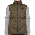 Cavalleria Toscana Gilet - XQuilted Puffer Gilet Olive Green-Gilet-CT-X Small-Olive Green-The Yard
