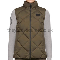 Cavalleria Toscana Gilet - XQuilted Puffer Gilet Olive Green-Gilet-CT-X Small-Olive Green-The Yard