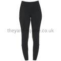 Cavalleria Toscana Leggings - R-EVO Comfort Stretch High Waist Knee Grip Riding Leggings Black-Riding Leggings-CT-UK4 / IT36-Black-The Yard