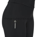 Cavalleria Toscana Leggings - R-EVO Comfort Stretch High Waist Knee Grip Riding Leggings Black-Riding Leggings-CT-UK4 / IT36-Black-The Yard