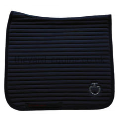 Cavalleria Toscana Saddle Pad - Bi-Colour Mesh Dressage Navy-Saddlecloths-CT-Full-Navy 7901-The Yard