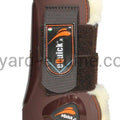 EQuick eLight Fluffy Tendon Boots-Young Horse Boots-eQuick-Small-Brown-Front-The Yard