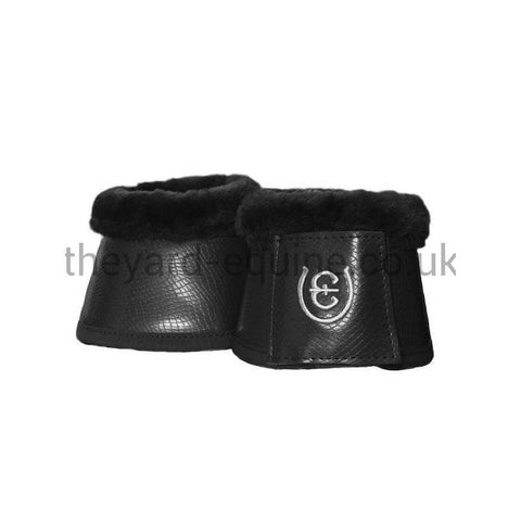 Equestrian Stockholm Bell Boots - Black Edition-Brushing Boots-Equestrian Stockholm-Small-Black-The Yard