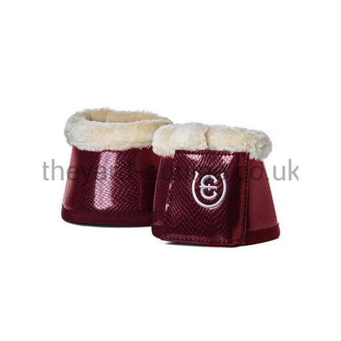 Equestrian Stockholm Bell Boots - Bordeaux-Brushing Boots-Equestrian Stockholm-Small-Bordeaux-The Yard