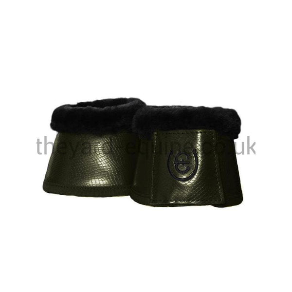 Equestrian Stockholm Bell Boots - Deep Olivine-Brushing Boots-Equestrian Stockholm-Small-Deep Olivine-The Yard
