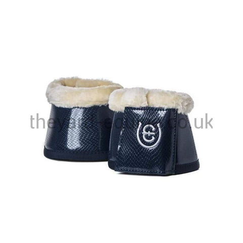 Equestrian Stockholm Bell Boots - NavyBrushing BootsThe Yard