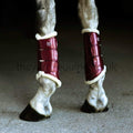 Equestrian Stockholm Brushing Boots - Bordeaux-Brushing Boots-Equestrian Stockholm-Small-Bordeaux-O/S-The Yard