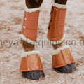 Equestrian Stockholm Brushing Boots - Bronze Gold-Brushing Boots-Equestrian Stockholm-Small-Bronze Gold-The Yard