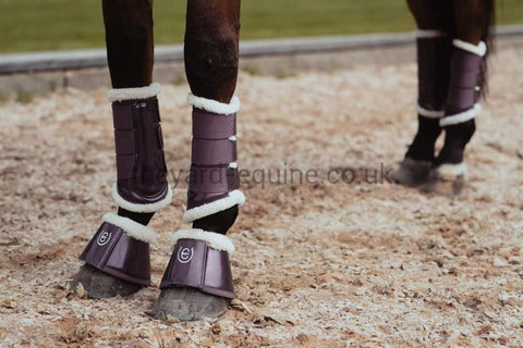 Equestrian Stockholm Brushing Boots - Orchid Bloom-Brushing Boots-Equestrian Stockholm-Small-Orchid Bloom-The Yard