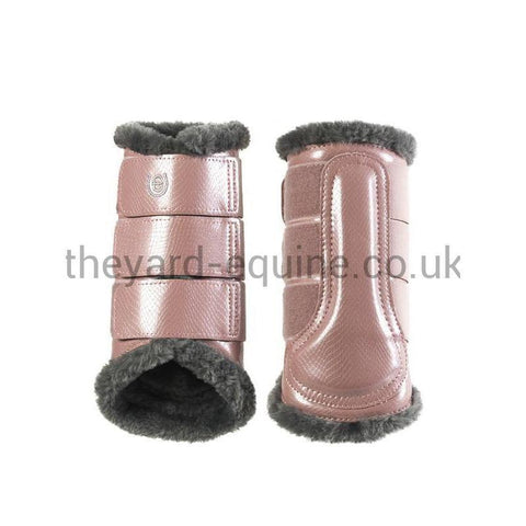 Equestrian Stockholm Brushing Boots - Pink-Brushing Boots-Equestrian Stockholm-Small-Pink-The Yard