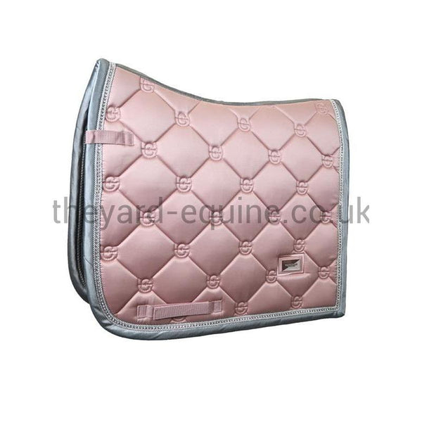 Equestrian Stockholm Saddlecloth - Crystal Pink Dressage-Saddlecloths-Equestrian Stockholm-Full-Dressage-Crystal Pink-The Yard