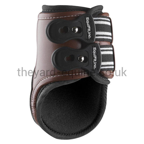 Equifit D-Teq™ Hind Tendon Boot-Tendon Boots-Equifit-Small-Black Ostrich-Hind-The Yard