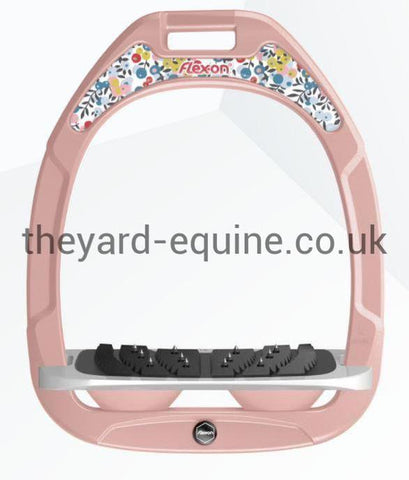 Flex On Green Composite Stirrups In Stock LIMITED EDITION SUMMER 21-Stirrups-Flex On-LIMITED EDITION pink/grey/pink-The Yard