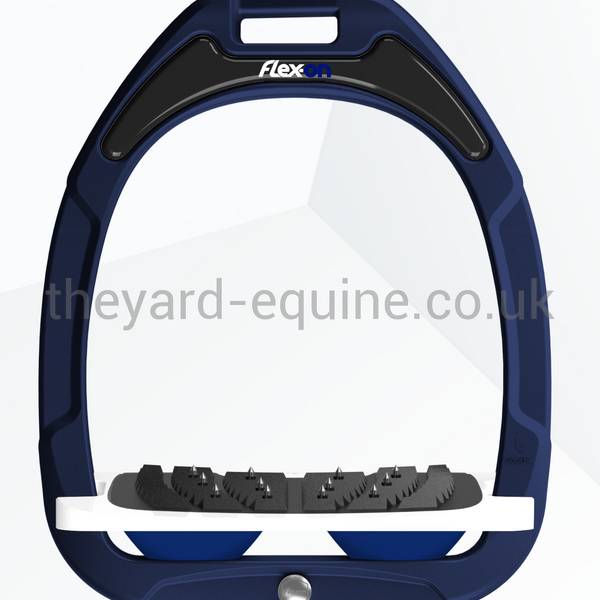 Flex On Green Composite Stirrups In Stock-Stirrups-Flex On-Black/ White/ Grey-The Yard