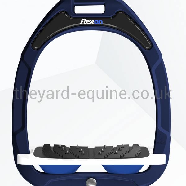Flex On Green Composite Stirrups In Stock-Stirrups-Flex On-Black/ White/ Grey-The Yard
