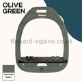 Flex On Green Composite Stirrups LIMITED EDITION WINTER 21 COLOURS-Stirrups-Flex On-LIMITED EDITION Olive Green-The Yard