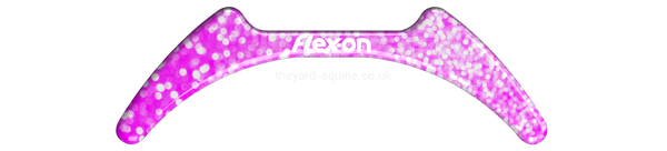 Flex On Stirrup Magnets - Glitter (GC or Aluminium)-Stirrups-Flex On-Pink-The Yard