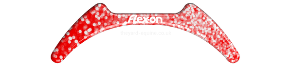 Flex On Stirrup Magnets - Glitter (GC or Aluminium)-Stirrups-Flex On-Red-The Yard