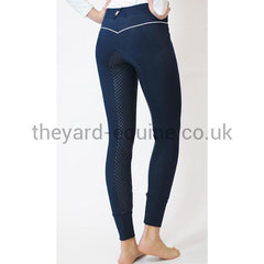 For Horses Women's Fleece Lined Leggings - Zoe (Full Seat)-Riding Leggings-For Horses-M-Biege-The Yard