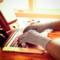 Incrediwear Fingerless Gloves-Braces and Sleeves-Incrediwear-Small/Medium-Grey-The Yard