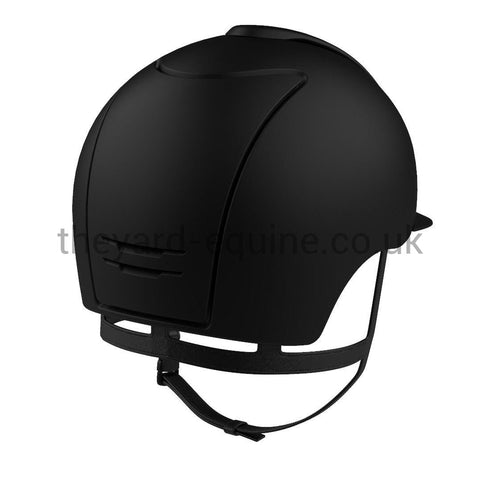 KEP Cromo 2 Matt Black Riding Helmet-Helmet-KEP-51cm/6 3/8 Inches-Black-The Yard