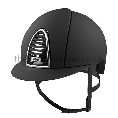 KEP Cromo 2 Mica Black Riding Helmet-Helmet-KEP-51cm/6 3/8 Inches-Black-The Yard