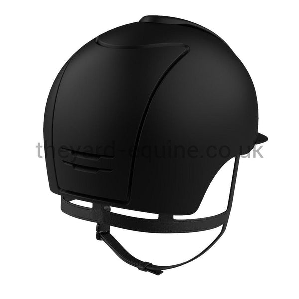 KEP Cromo 2 Textile Black Riding Helmet-Helmet-KEP-51cm/6 3/8 Inches-Black-The Yard