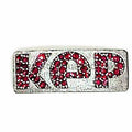KEP - Crystal Badge-Helmet Accessory-KEP-Red/White/Red-Silver-The Yard