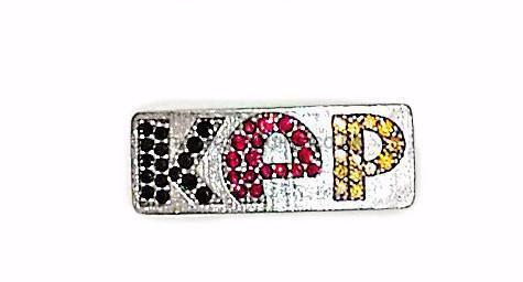 KEP - Crystal Badge-Helmet Accessory-KEP-Red/White/Red-Silver-The Yard