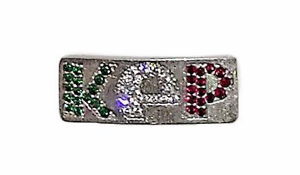 KEP - Crystal Badge-Helmet Accessory-KEP-Red/White/Red-Silver-The Yard